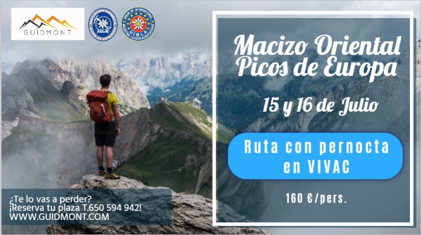 cartel salida con vivac