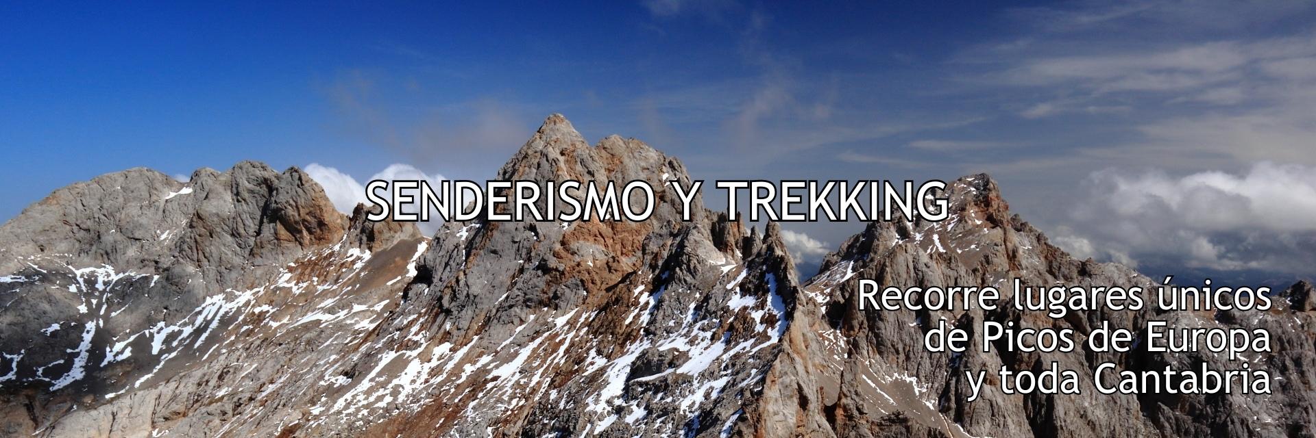 Sendero en Picos de Europa, Liébana, Cantabria